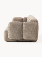 Modulares 4-Sitzer-Sofa Tayla aus Plüsch-Bouclé-Stoff – Bild 4