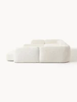 Modulares Sofa Wolke XL in Plüsch-Boulette – Bild 4