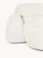 Modulares Sofa Wolke XL in Plüsch-Boulette – Bild 6