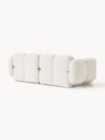 Modulares 3-Sitzer-Sofa Tayla aus Bouclé-Stoff – Bild 4