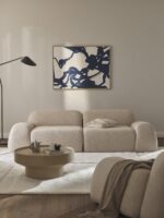 Modulares 3-Sitzer-Sofa Wolke aus Bouclé-Stoff – Bild 8