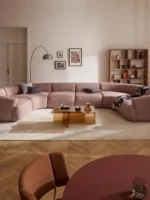 Sofia XL Modulares Bouclé-Sofa
