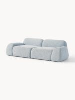 Modulares 3-Sitzer-Sofa Wolke aus Bouclé-Stoff – Bild 2