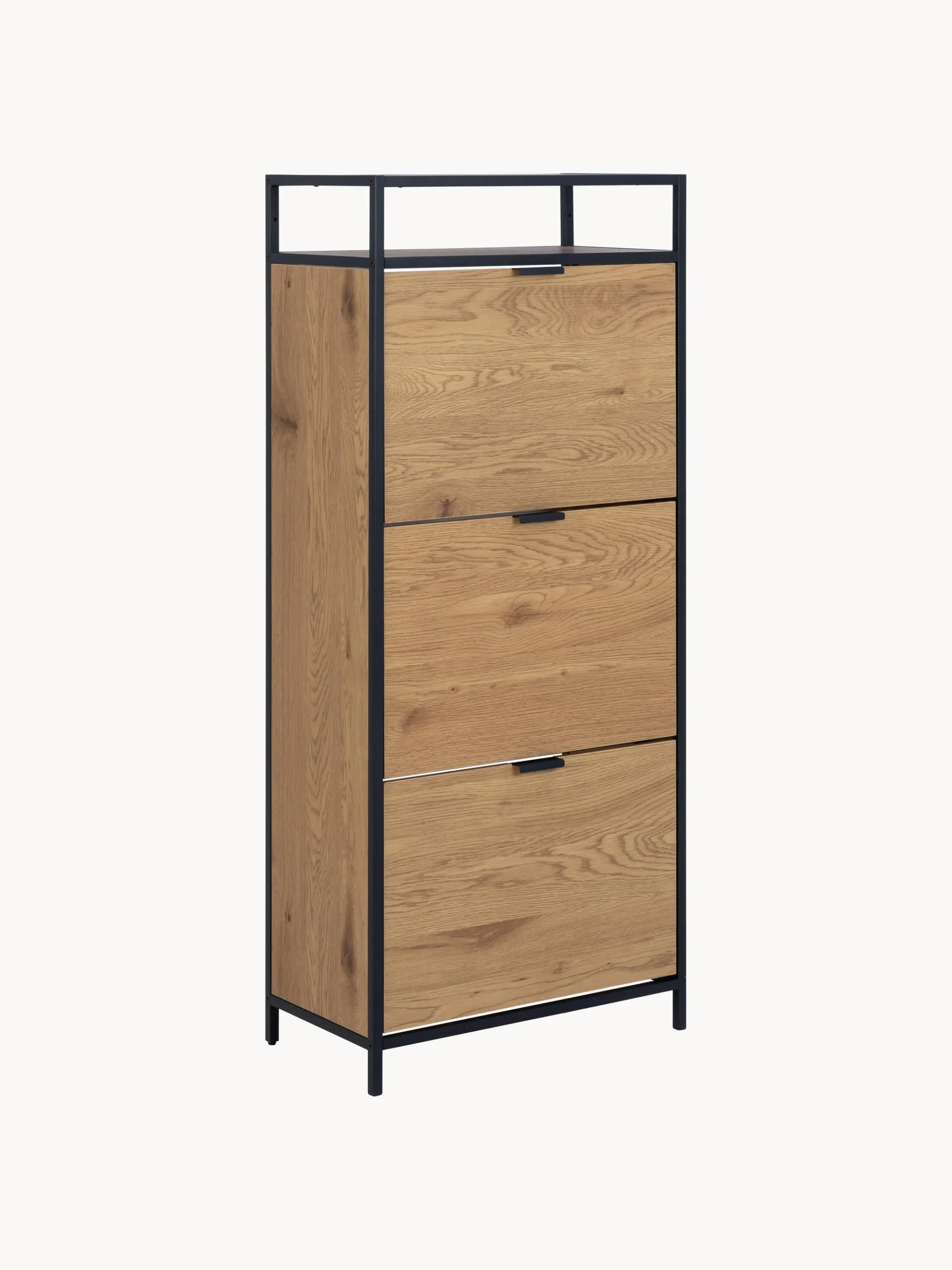m1 Seaford Schuhschrank aus Holz – Bild 1