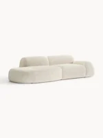 Modulares 3-Sitzer-Sofa Wolke aus Bouclé-Stoff – Bild 3