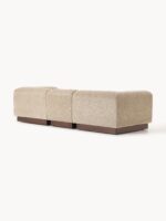 Modulares 3-Sitzer-Sofa Natalie aus Plüsch-Bouclé – Bild 2
