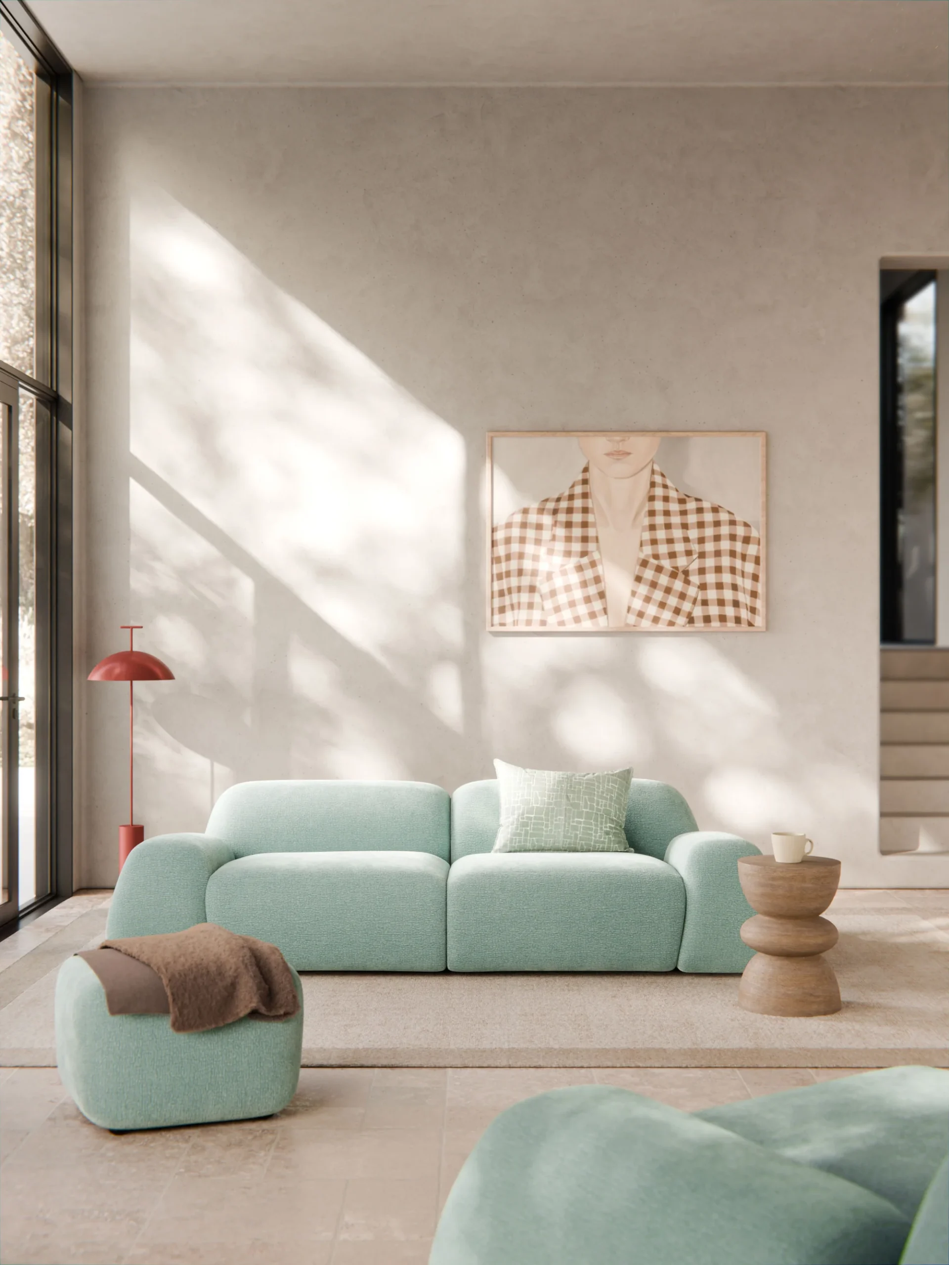 t1 Wolke 3-Sitzer Modulsofa – Bild 1