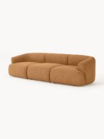 Modulares 3-Sitzer-Sofa Sofia aus Bouclé-Stoff – Bild 5