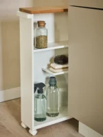 Turm-Badezimmerregal mit Rollen – Bild 2