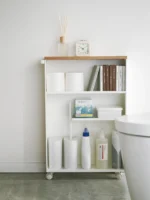 Turm-Badezimmerregal mit Rollen – Bild 5
