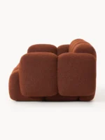 Modulares 3-Sitzer-Sofa Tayla aus Bouclé-Stoff – Bild 4