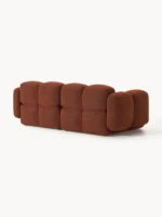 Modulares 3-Sitzer-Sofa Tayla aus Bouclé-Stoff – Bild 5