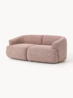 Modulares 2-Sitzer-Sofa Sofia aus Bouclé-Stoff – Bild 3