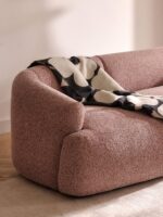 Modulares 2-Sitzer-Sofa Sofia aus Bouclé-Stoff – Bild 8