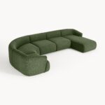 Sofia XL Modulares Bouclé-Sofa