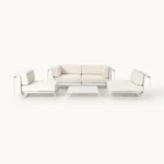 Caio modulares Gartenmöbelset, 4-teilig