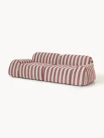 Wolke 3-Sitzer Modulsofa aus Plüschstoff – Bild 3