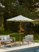 Lu 4-teiliges Gartenmöbelset aus Akazienholz – Bild 12